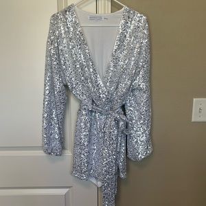 Express x Endless Rose Sequin Romper
